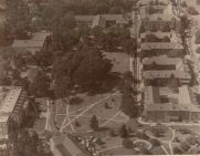 Aerial view of East Carolina College